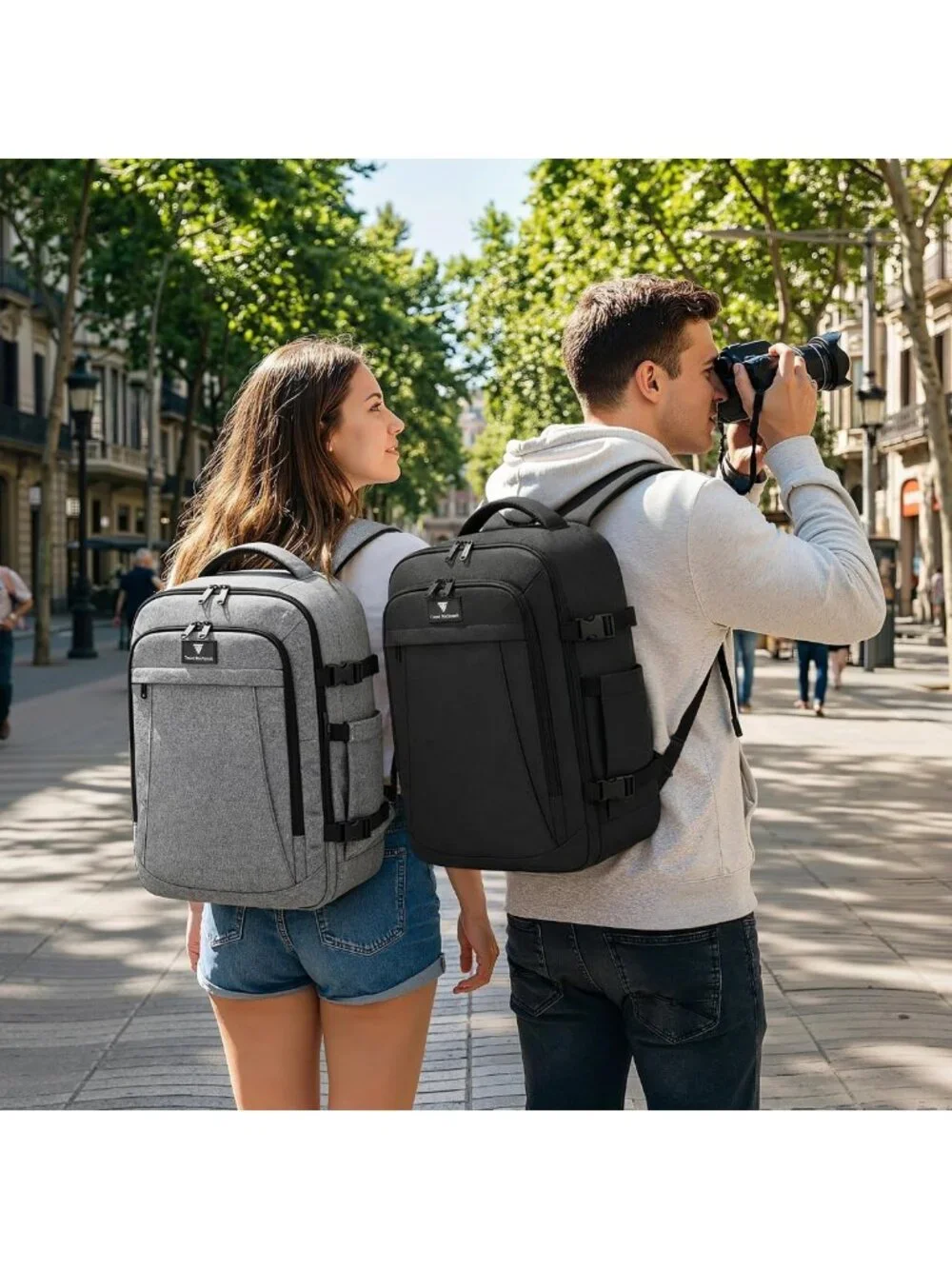 Flight-Approved Carry-On Travel Backpack for 15.6